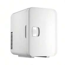 Mini Refrigerator 6L Hot And Cold For Breast Milk Cosmetics And Food For Car And Home 12V -HA1901 - trắng - Xem 1