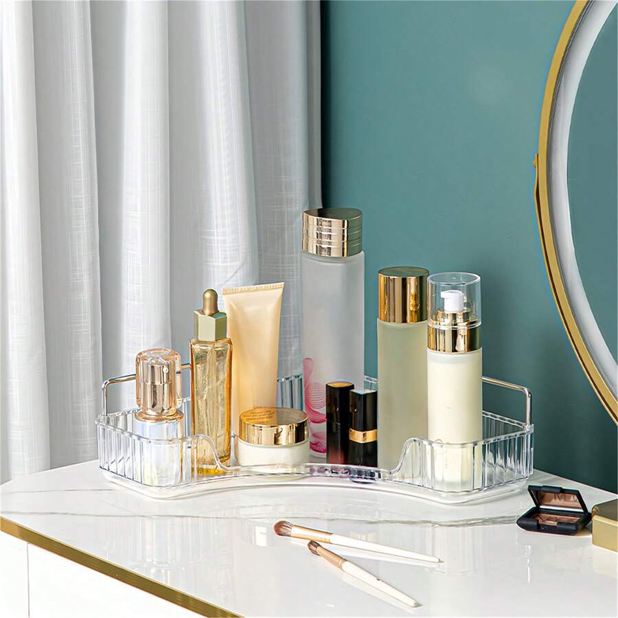 Corner Storage Bathroom Countertop Storage Skincare