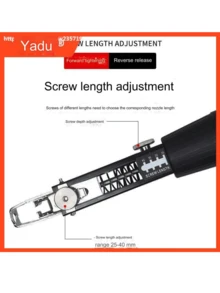 Automatic Chain Nail Gun Adapter Electric Nailer Screw Gun Kit For Woodworking Plaster Board Fixed Tools Power Drill Attachment - 12V Chain Nail Gun - View 6