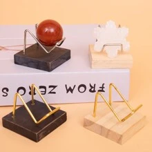 1 Stück klassischer, minimalistischer Boho-Stil Kristallkugel Ständer, perfekt zum Präsentieren Ihrer Edelsteine und Mineralien. Geeignet für Weihnachts- und Feiertagsdekoration und -präsentation, Heimdekoration, Raumdekoration Weihnachtsdekorationen