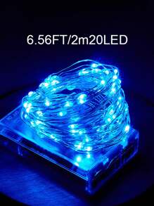 1 Dây đồng bảy màu 1.2.3.5.10.20 mét, Đèn dây đồng tiên chạy bằng pin, 20 mét có chức năng nhấp nháy, Dây đèn trang trí tự làm, Thích hợp cho lễ hội, đám cưới, tiệc tùng, vườn, gia đình, ký túc xá, phòng ngủ và trang trí trung tâm, Rất thích hợp cho bình trang trí tự làm, hoa, quà tặng, Đèn dây đồng tiên nhiều màu - ánh sáng đa sắc - Xem 14