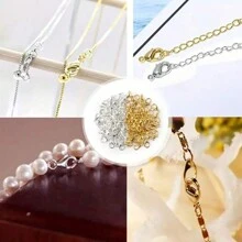 70 个/包 12 毫米 8 色龙虾扣连接器，适用于 DIY 珠宝制作配件、项链手链链耗材 - 70pcs - 查看 4