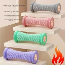 MEIYIXING Easy To Roll Foot Massage Wheel, Muscle Relaxation And Arch Support - Synthetic Rubber, Battery-Free, Ideal For Yoga And Fitness Enthusiasts