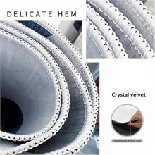 12 件红玫瑰汽车内饰套装 - 耐用涤纶座椅套、地垫和杯垫，适用于汽车、SUV、卡车 - 适合 - 紅玫瑰12朵 - 查看 11