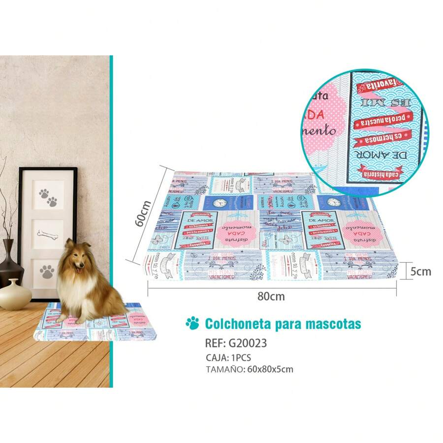 60cm*80cm*5cm canisa, covoraș pentru câini, covoraș cu burete, covoraș pentru pisici, covoraș, covoraș cuib, culori aleatorii