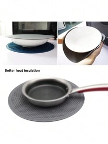 Bộ 3 miếng lót chịu nhiệt, thảm lò vi sóng, thảm trải bàn ăn, đế lót ly chống trượt bằng silicon hình tổ ong - Nhiều màu - Xem 8