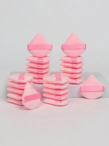 8/16/24 件柔软天鹅绒迷你粉扑，专为塑形、眼部和眼角设计，化妆品搅拌器化妆粉底混合容器。适合所有皮肤类型。 - 彩色 - 查看 4