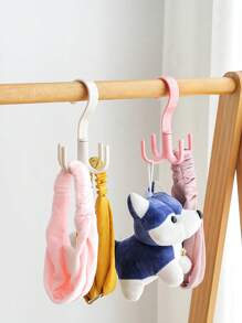 3pcs Multi-Color Multi-Functional Wardrobe Accessory Hangers Random Color, Gender Reveal Party, Perfect For Birthdays, Weddings, Parties, The Perfect Gift For Colleagues, Friends, And Family, Back To School - Multicolor - View 4