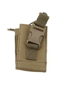 Solid Color Camouflage Outdoor Accessory Pouch, Men's Walkie-Talkie Waist Bag, Phone Pouch With Belt, Suitable For Outdoor Sports And Travel, Walkie-Talkie Storage Bag - Multicolor - View 8