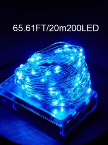 1 Dây đồng bảy màu 1.2.3.5.10.20 mét, Đèn dây đồng tiên chạy bằng pin, 20 mét có chức năng nhấp nháy, Dây đèn trang trí tự làm, Thích hợp cho lễ hội, đám cưới, tiệc tùng, vườn, gia đình, ký túc xá, phòng ngủ và trang trí trung tâm, Rất thích hợp cho bình trang trí tự làm, hoa, quà tặng, Đèn dây đồng tiên nhiều màu - ánh sáng đa sắc - Xem 34