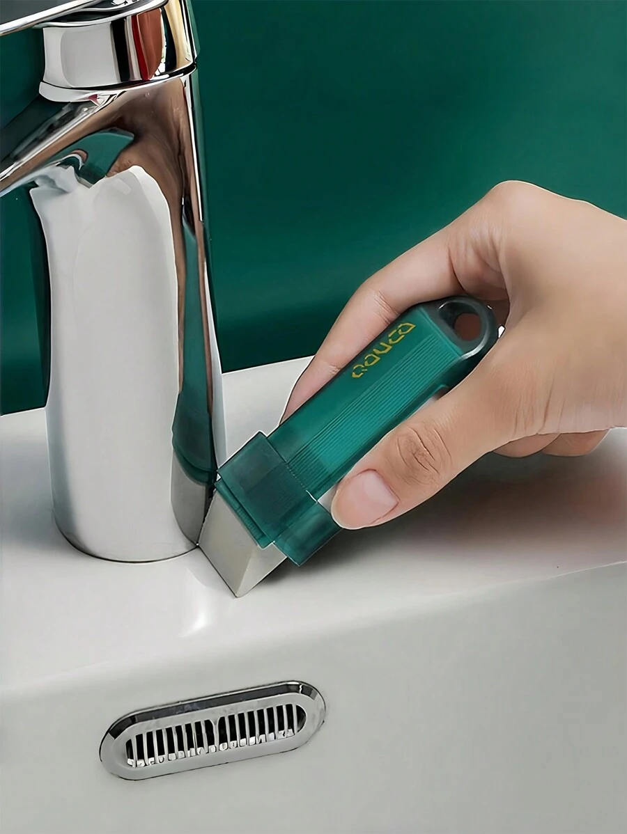 1 件可重复使用去污橡皮擦，适用于厨房水龙头、浴室、玻璃、除锈、清洁用品