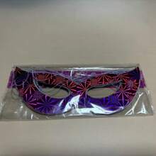 12 Laser Ball Masks, Holiday Decorative Paper Props, Suitable For Male And Female Holiday Gatherings, Mysterious Half Face Makeup Party Supplies, Suitable For 2025 New Year, Birthdays, Bachelor Parties, Adult Parties, Etc,