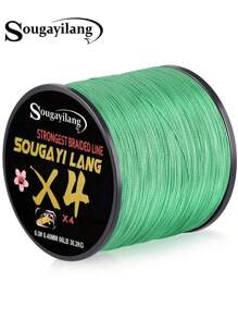 SOUGAYILANG 4 Strands Braided PE Fishing Line 109yds 18-66LB Abrasion Resistant Fishing Wire String Fishing Line For Saltwater & Freshwater