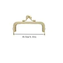 1pc Wallet Frame Light Gold Color Size Options: 8.5cm/10.5cm/12.5cm/15cm/18cm/20cm Clips - Gold - View 3