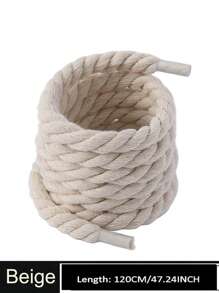 HALF    INSOLE 1 Pair Of Shoelaces With A Width Of 8 Millimeters. These Are Hand-Woven Three-Strand Ropes With Vivid Colors And A Thickened Design. As Decorative Shoelaces, They Add Extra Charm To Your Footwear. For Women Men Sneakers Shoes Men Trainers Running Shoes