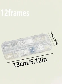 8pcs/Set The Drawer Holds The Tray Organizer Kit - Jewelry Box, Cosmetic Box, Waterproof & Dustproof Jewelry Box, Multi-Layer Storage Rack, Multi-Function Storage Rack, Independent Compartment Display Rack