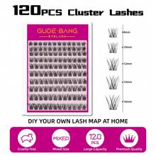 GUDEBANG Bộ dụng cụ nối mi DIY, độ dài hỗn hợp 8-16mm, từng sợi mi, keo dán và cố định mi hai đầu, nhíp thoải mái, dành cho người mới bắt đầu và có thể tái sử dụng - màu đen - Xem 13