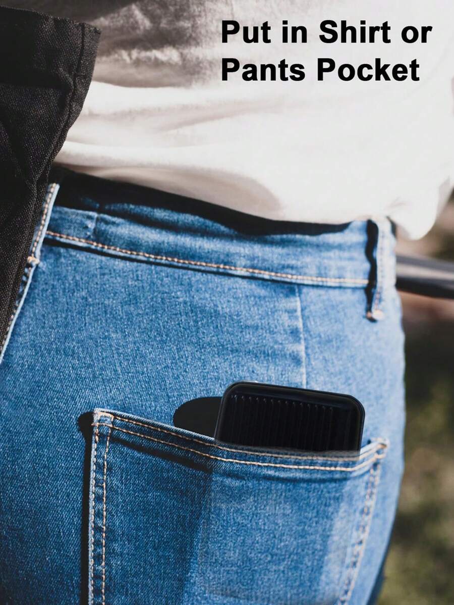 1 PC Premium RFID Blocking Mini Aluminum Credit Card Holder Compact