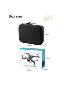 Dron Cámara HD V162, Fotografía Aérea Profesional, Plegable, Mini RC Juguete, Regalo - Blanco y Negro - Ver 7
