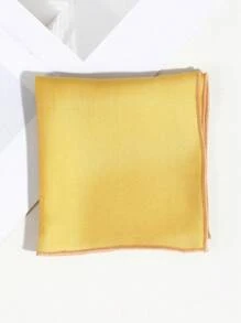 1pc Men's Fashion Casual Versatile Chest Towel, Suit Pocket Square, Handkerchief, Suitable For Business Attire, Party, Meeting