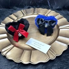 1 X Tượng trang trí hình trái tim bằng vải nhung, Quà tặng năm mới, Quà tặng ngày lễ tình nhân, Quà tặng tuyệt vời nhất cho cô ấy (Màu ngẫu nhiên) - Nhiều màu - Xem 2