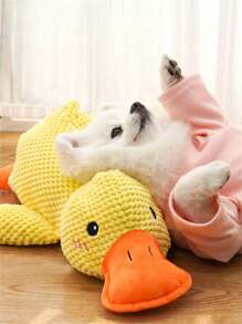 带吱吱叫声的毛绒狗玩具，适合中型和大型犬的混合动物宠物玩具，毛绒小狗咀嚼玩具，可爱的狗伴侣礼物玩具 - 彩色 - 查看 8