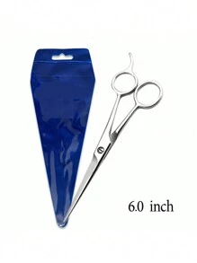 1PC Custom LOGO Hair Scissors Professional JP 440c Steel 5.5 6 6.5 7" Scissor Cut Hair Scissors Haircut Barber Cutting Shears Hairdressing Scissors - Silver - View 13