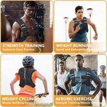 Weighted Vest - 黑色 - 查看 6