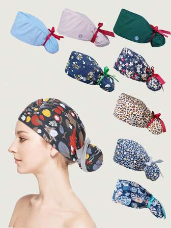 Scrub Caps For Women Surgical Caps Nurse Hat Functional Ponytail Holder For  Hotel Restaurant Service Personnel Or Food Processing Women