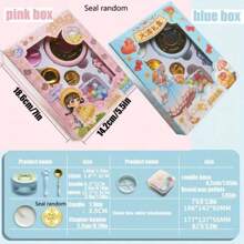 1 Cái Trong Hộp, Sáp Sơn Lửa Nhiều Màu Tự Làm, Móng Vuốt Mèo Con Lớn, Ngôi Sao, Cỏ Năm Lá, Bộ Hạt Sáp Sơn Lửa - Nhiều màu - Xem 6