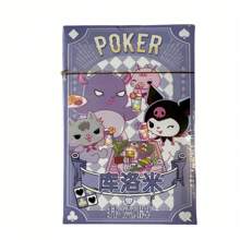 Sanrio SanrioPlaying Cards: Baralho de 54 cartas com padrões ricos e 4 estilos fofos, perfeito para jogos de festa e festivais, adequado para maiores de 14 anos
