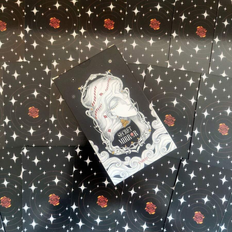 12x7cm Secret Garden Manor Tarot Cards With Instructions, English