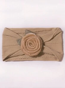 1pc Children Headband, New Fashionable Baby Flower Headband, Soft & Comfortable, Suitable For Infant & Toddler Decorative Accessory