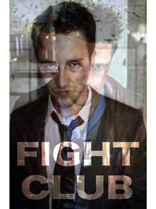  1 件复古电影海报电影搏击俱乐部帆布印刷规则海报复古家庭房间咖啡厅酒吧艺术墙壁装饰美学画无框架 ﻿ - 彩色 - 查看 37