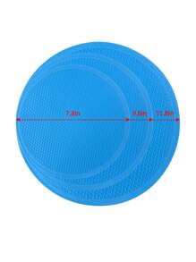 Bộ 3 miếng lót chịu nhiệt, thảm lò vi sóng, thảm trải bàn ăn, đế lót ly chống trượt bằng silicon hình tổ ong - Nhiều màu - Xem 4