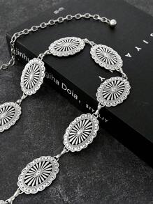 Boho Summer Waist Chain Belt For Daily Life Halloween - Gold - View 5