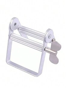 多功能金属管挤压器、牙膏分配器，适用于艺术家、发型师、画家、化妆品、颜料管、彩色染料、护手霜 - 銀色 - 查看 9