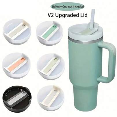 1pc Premium Leakproof Tumbler Lid For 2.0 40Oz Water Bottle, Reusable, Multiple Colors, Easy To Clean