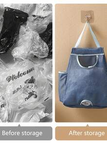 1 túi đựng đồ treo tường, túi lưới thoáng khí có thể gấp lại, máy phân phối túi nhựa tái sử dụng, giá đỡ túi nhựa, giá đỡ túi đựng đồ, túi mua sắm, túi nhựa, cho gia đình và nhà bếp, túi giặt, túi đựng đồ phòng tắm, túi đựng đồ phòng tắm, túi đựng đồ lưu trữ, phòng ngủ. (Bắt đầu từ 1 chiếc, nhiều màu) - Nhiều màu - Xem 6