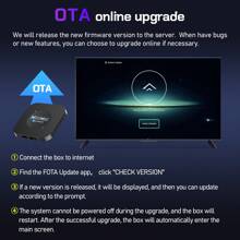 H96 Max M5 Remote Control Smart TV BOX Android 11 Rockchip 3318 4K 3D Video Media Player Set Top Box EU - Black - View 5