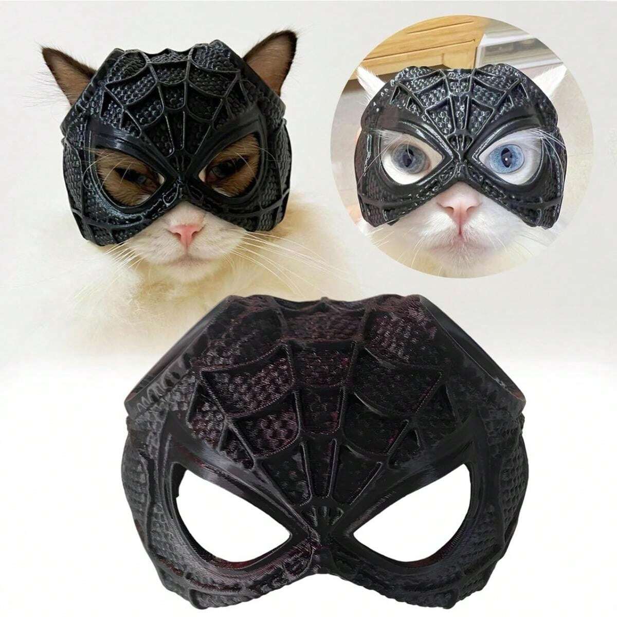 1 Pc Cat Mask Halloween Cute Mask Cat Funny Halloween Pet Costume