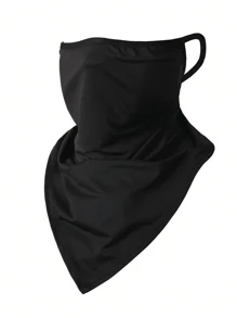 Scarf Mask Headband With Earring, Neck Gaiter Balaclava Cap, Dust-Proof UV Protection Outdoor Face Cover For Men Ski Masks