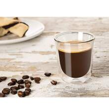 1 件装双层浓缩咖啡杯浓缩咖啡杯郁金香隔热杯适用于茶、浓缩咖啡和其他饮料 - 双层耐热玻璃保持饮料冷热 回到学校 - 彩色 - 查看 8