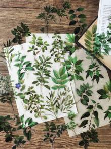 40 件/包植物叶子装饰 PET 贴纸 - 均碼 - 查看 8