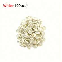 100pcs/Pack Disposable Finger Cots, Multi-Purpose One-Time Finger Covers, Medium Size Finger Sleeves, Latex Thumb Protectors, Durable Latex Material - Suitable For Beauty, Electronics, Medical And Other Industries Finger Protection - Multicolor - View 6