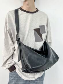 大学生背包，大容量旅行包，韩版时尚，休闲男士包包，男士度假旅行必备，爸爸礼物，男友礼物，背包，书包，大容量学生背包，运动包，旅行背包，书包，笔记本电脑包，假日笔记本电脑包，运动生活春季包，适合学生、大学生、返校用品，书包，大学包，大容量包，旅行包，办公包，旅行包，复古，情人节礼物，旅行包 - 黑色 - 查看 2