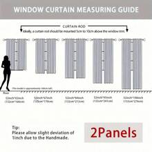 2pcs Vintage Camellia Flower & Ruffle Sheer Curtains, French Romantic Farmhouse Style Versatile Window Drapes For Living Room, Balcony, Bedroom And Sliding Door