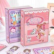 1 set de kit de matériel de livre tranquille DIY, sans découpage requis. Livre d'habillement fait main pour filles et enfants, livre d'autocollants 3D d'habillement, livre éducatif Montessori, livre d'autocollants de décoration thématique pour filles. Fournitures éducatives pour enfants DIY, retour à l'école, anniversaire, Noël, Halloween, Pâques, cadeaux de Thanksgiving