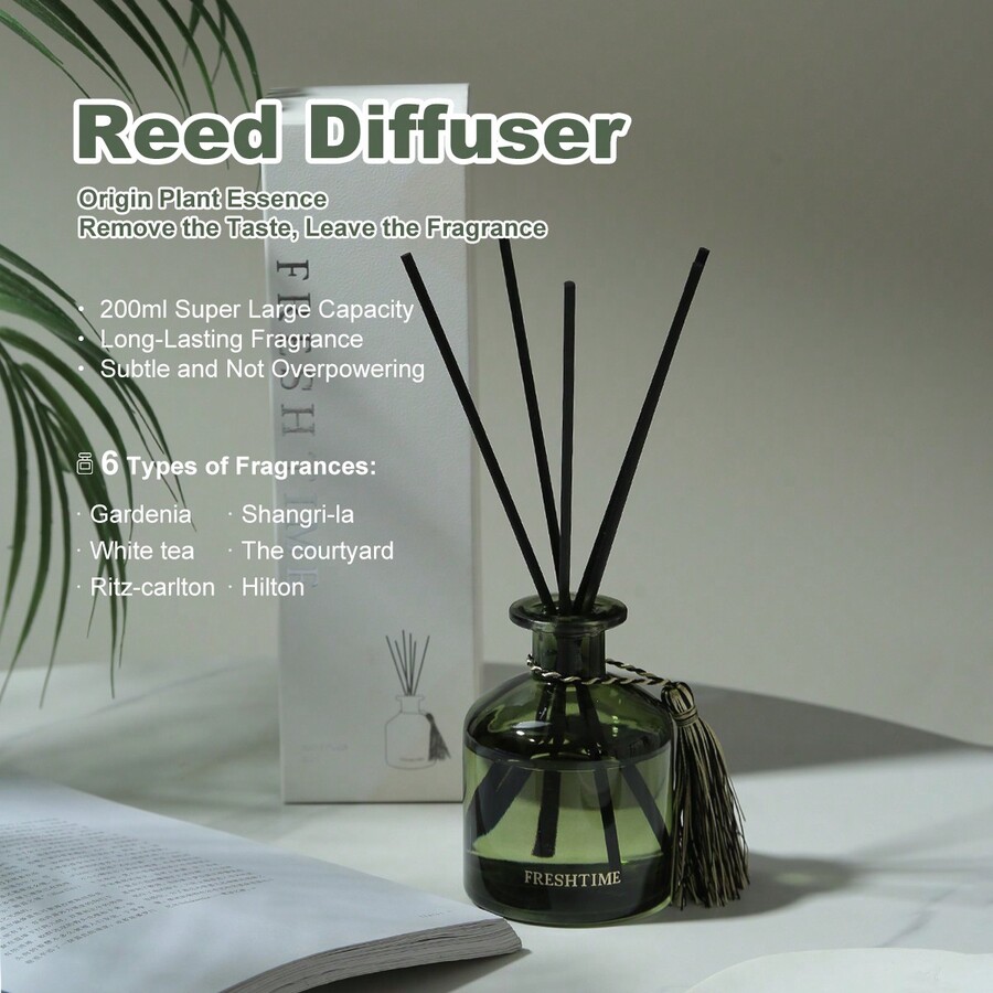 Reed Diffuser Set 6.7 Fl Oz(200ml) Scent Diffuser Home Fragrance