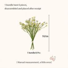 Small White Daisy Flowers Artificial, Fake Daisies, Spring Wild Flower For Party Decor (Vase Not Included), Valentine's Day, Gifts Birthday Graduation, Fall Decor, Autumn
